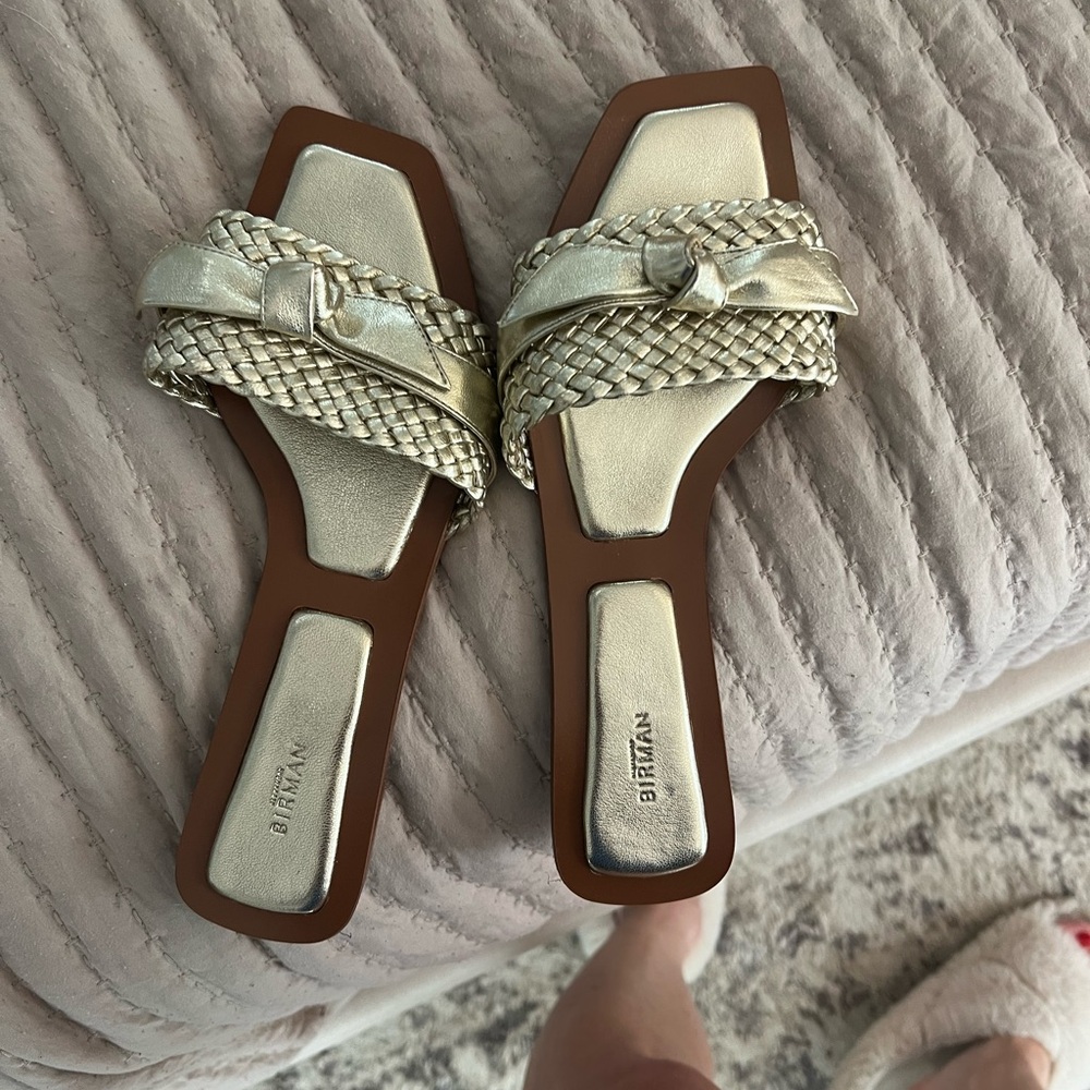 Gold Women's Sandals Alexandre birman